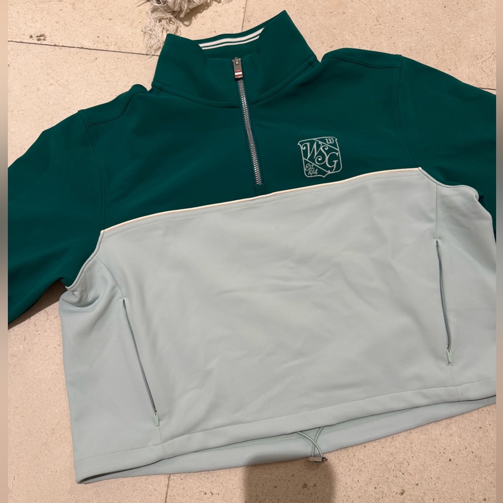 Wilson Green and White Varsity Jacket - Picture 7 of 9